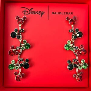 BaubleBar Red and Green Earrings